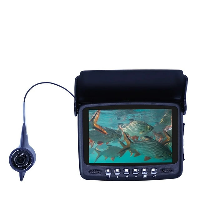 Video Fish Finder IPS LCD Monitor Camera Kit for Winter Underwater Ice Fishing