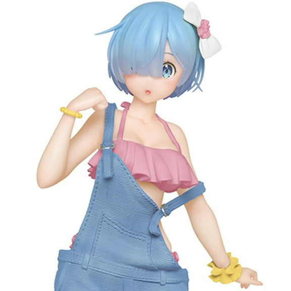 Re:Zero Rem Salopette Swimwear Ver. Precious Statue