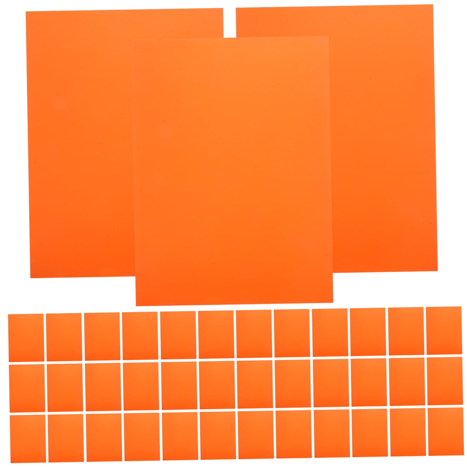 BESTYASH Thick Orange Cardstock Paper for Scrapbooking, Painting, Crafts, Projects and Art Supplies