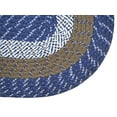 thumbnail image 2 of Better Trends Country Chair Pads Collection, 2-Piece Set, 15" Round 100% Polypropylene, Indoor Seat Cushions - Chambray Stripe, 2 of 4