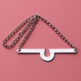 thumbnail image 4 of 3 Pieces Fashion Single Loop Tie Tack Chains Necktie Links Men/Boy Jewelry, 4 of 6