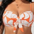 thumbnail image 6 of Warop Women's Sexy Printed Halter Two-Piece Swimsuit with Side Tie Bottoms for Beach and Vacation, 6 of 7