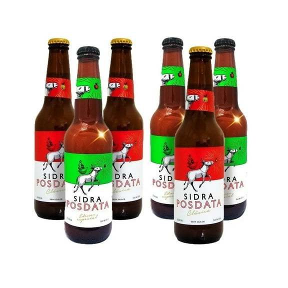 Six Pack Sidra Artesanal Mexicana Mix 355ml c/u Posdata