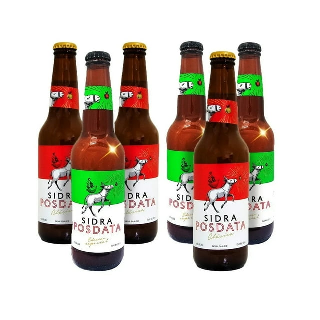 Six Pack Sidra Artesanal Mexicana Mix 355ml c/u Posdata