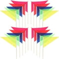 thumbnail image 2 of 20 Pcs Banner Flags Red Marking Flags Surveyor Flags Boundary Flags Marker Flags Locate Flags, 2 of 3