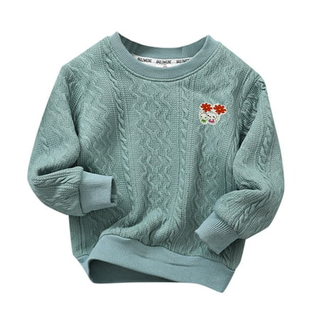 

Fsqjgq Christmas Sweater for Boys 10-12 Toddler Child Kids Baby Boys Girls Cute Cartoon Knitted Thick Sweater Pullover Blouse Tops Outfits Clothes Kids Boy Sweater Acrylic Fibers D 140