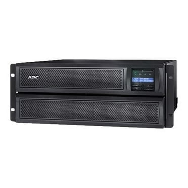 APC Smart-UPS X 3000 Rack/Tower LCD - UPS (rack-mountable / external) - AC 120 V - 2700 Watt - 3000 VA - Ethernet 10/100, RS-232, USB - output connectors: 10 - 4U - Canada, United States - black - with APC UPS Network Management Card AP9631 - for P/N: AR4024SPX432, NBWL0356A, SCL500RM1UC, SCL500RM1UNC, SMTL1000RM2UC, SMTL750RM2UC