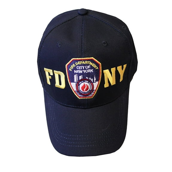 FDNY Junior Kids Baseball Hat Fire Department of New York Navy Blue One Size