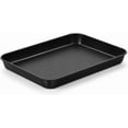 thumbnail image 1 of . Toaster Oven Tray Nonstick Toaster Oven Pan Carbon Steel Small Baking Cookie Sheet Sturdy & Easy to Clean Rectangular, 1 of 7