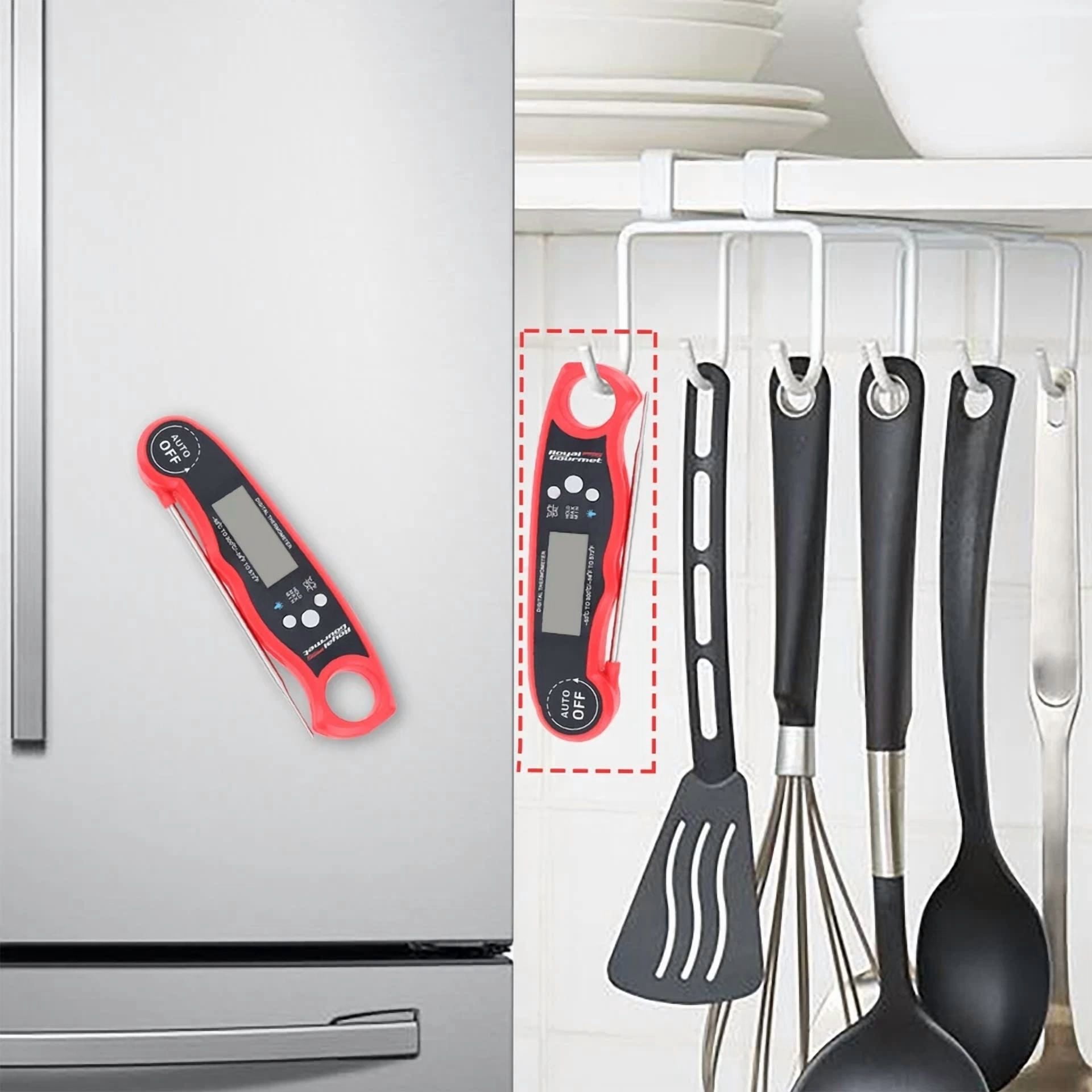 PRIME - Royal Gourmet Instant Read Meat Thermometer Kitchen Cooking Food Foldable Turkey