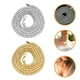 thumbnail image 4 of 2 uds. Collares de cadena de acero inoxidable para hombre, collar moderno, cadena de eslabones, collar elegante, cadena, joyería de moda para mujeres y hombres, 4 of 6