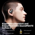 thumbnail image 3 of Auriculares inalámbricos de oído abierto SoundPEATS GoFree2 con LDAC, 3 of 8