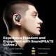 thumbnail image 3 of Auriculares inalámbricos de oído abierto SoundPEATS GoFree2 con LDAC, 3 of 8