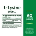 thumbnail image 4 of Nature's Bounty L-Lysine Tablets, 1000 Mg, 60 Ct, 4 of 6