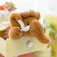 thumbnail image 6 of HHBEAUTY Lifelike Woolly Mammoth Plush,7.87" Mammoth Stuffed Animal,Soft Elephant Plush Toy, Stuffed Toy,Cuddly Toy, Interesting Birthday Gift for Animal Lovers, 6 of 6