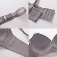 thumbnail image 5 of TAGOLD Summer Savings Clearance 2024! for Womens Plus Size Bra,Woman's Printing Gathered Together Large Size Daily Bra Underwear No Rims, 5 of 5