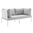 thumbnail image 2 of Harmony Outdoor Furniture Set: All-Weather, Waterproof, Sunbrella Cushions, Aluminum Frames, 2 of 3