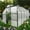 Black, variant on 6 x 10FT Large Polycarbonate Greenhouses for Outdoors, Aluminum Heavy Duty Walk-in Raised Base Green House Kit with Sliding Door Roof Vent and Rain Gutter for Backyard Outside, Green