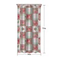thumbnail image 5 of Pioneer Flower Floral Print Pattern Shower Curtain 36"x72", Bathroom Decorative Shower Curtain Set with 12 Hooks, Waterproof Washable, 5 of 6