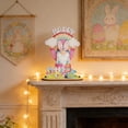 thumbnail image 4 of Easter Tabletop Decorations, Wooden Easter Decor Rabbit Ornaments for Home Party, Spring Tiered Tray Decor for Living Room Bedroom Study Office Decoration, 4 of 6
