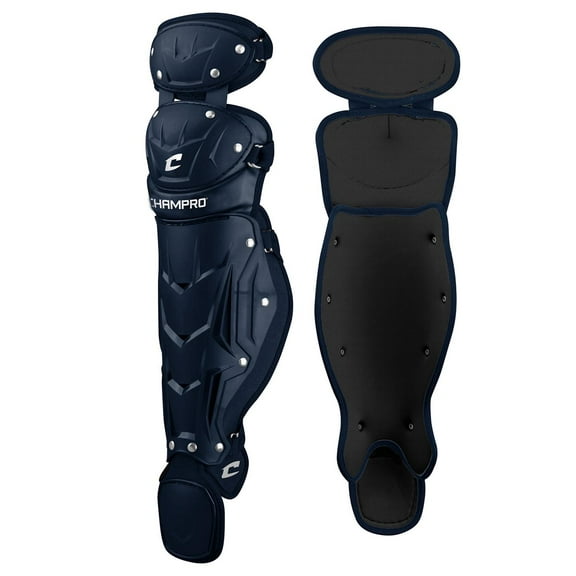 Champro Senior Optimus Mvp Double Knee Leg Guard 14.5" Navy