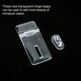 thumbnail image 6 of Gongc TEHAUX Clear Acrylic Hasp Latch (10pcs) for Door Box Closet, 6 of 7