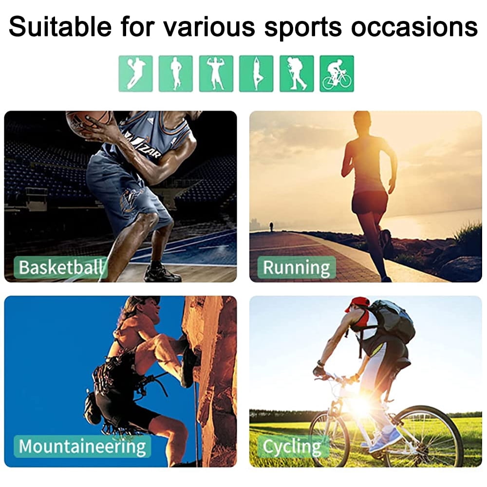 Knee Brace, Knee Compression Sleeve Support for Men and Women, Knee Pads for Running