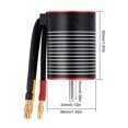 thumbnail image 3 of Motor con ESC de 60 A, bricolaje, universal, 4 polos, 50 mm x 36 mm, para coche, camión y orugas RC 1/10 3600KV, 3 of 9