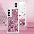 thumbnail image 7 of Case for Samsung Galaxy A35 5G Case Glitter Liquid Cute Clear Phone Case Floating Quicksand Shockproof Protective Bumper Soft TPU Case for Samsung Galaxy A35 5G Love Rose YB, 7 of 7