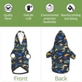 thumbnail image 5 of Bingfone Undersea Animals Dog Clothes Hoodie, Pet Winter Coat,Puppy Sweatshirts for Small Dogs Boy Girl,Suitable for All Breeds-X-Small, 5 of 6