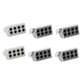 thumbnail image 4 of Conector de cableado de alambre de empuje, 100 piezas Cableado de alambre de empuje Bloques de terminales de PC Terminal de conector de cableado Grado profesional, 4 of 8