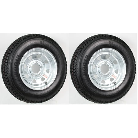 2-Pack Trailer Wheel & Tire #424 ST175/80D13 175/80 D 13