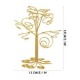 thumbnail image 2 of OHOIOLLA 1Ud Expositor Dorado Para Plantas De Aire Con Múltiples Puntos De Apoyo Y Capacidad, 2 of 6
