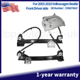 thumbnail image 2 of FENGXIH Electric Power Window Regulator W/o Motor Front Left Driver Side Compatible for VW Beetle Convertible 2003-2010 Replace 1Y0837461F, 2 of 9