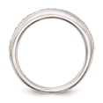 thumbnail image 2 of Auriga Fine Jewelry 14K White Gold 1/3 carat Diamond Wedding Band for Women Size 7, 2 of 4