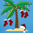 thumbnail image 3 of CafePress - Tropical Christmas Women's Dark T Shirt - Women's Traditional Fit Dark T-Shirt, 3 of 4