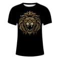 thumbnail image 2 of Men Summer Tops Polyester Spandex Long Sleeve Shirts Comfort Long Top Neck Tee plus Size Apparel Sleeve for Men Shirt Mens Summer Casual Short Athletic Tee Running Turtle Neck Shirts Male Yellow XL, 2 of 3