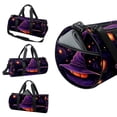 thumbnail image 3 of Witch Hat Sports Bag with Shoe Bag, Yoga Bag, Travel Tote, Duffle Bag, Size 17.7 Inches. Interior Zipper Pocket. Large Capacity., 3 of 6