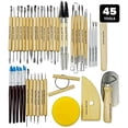 thumbnail image 3 of Polymer Clay Tools Set for Modeling Sculpting Carving Tool Kit - 45 Pieces, 3 of 8