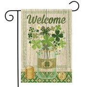 Briarwood Lane Lucky Clovers St. Patrick's Day Garden Flag