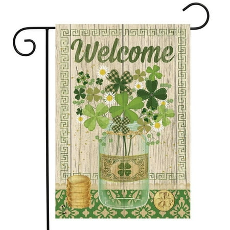 Briarwood Lane Lucky Clovers St. Patrick's Day Garden Flag