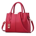 thumbnail image 5 of Bolso de mano sencillo, de moda, bolso de hombro, moderno, versátil, con textura, bolso de mujer, bolso de mensajero de gran capacidad, 5 of 5