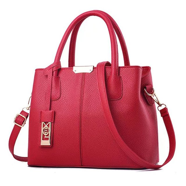 Bolso de mano sencillo, de moda, bolso de hombro, moderno, versátil, con textura, bolso de mujer, bolso de mensajero de gran capacidad