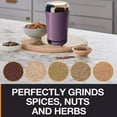 thumbnail image 5 of Kitchen Blender Grinding Machine Grain Mill Crusher 150W Household Small Chinese Herbal Dry Mill One Button Start Electric Coffee Grinder For,Purple Kitchen Food Blender, 5 of 7