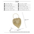 thumbnail image 4 of Women Crystal Tassel Clutch Purse Rhinestone Evening Hand Bags Wedding Party Cocktail Purses, 4 of 4