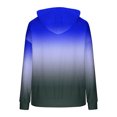 thumbnail image 5 of Ashirexll Womens Long Sleeve Tops, Womens Hoodies Pullover, Fashion Loose Casual Long Sleeve Hooded Pocket Pullover Solid Color, 5 of 5