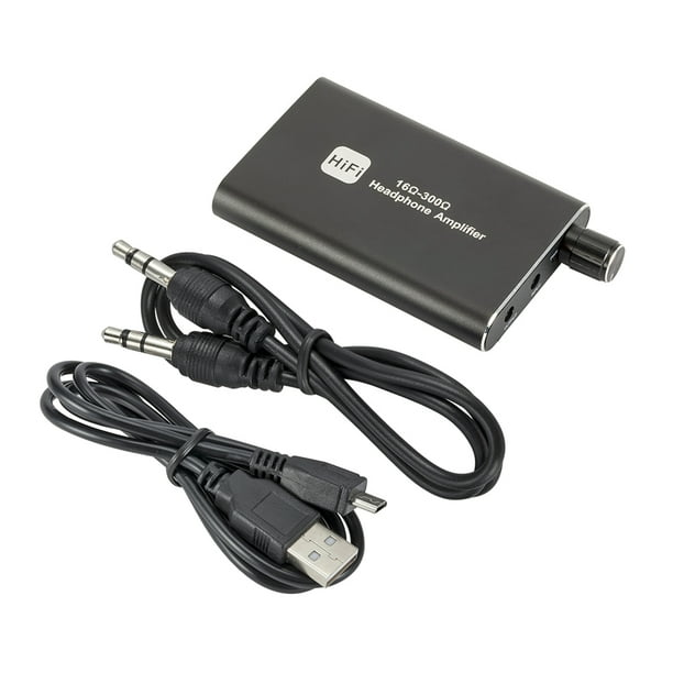 Amplificador de Audio portátil de 16300Ohm batería de litio de 600mAH Kuymtek interruptor de ganancia compatible con Bluetooth de dos etapas salida Dual para ordenadores MP3 y M