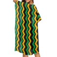 thumbnail image 4 of HELLHERO Ikat Chevron Print Beach Kimono - Lightweight Breathable Swimsuit Cover Up | Trendy Loose Fit for Summer Beach, Pool & Vacation, 4 of 6