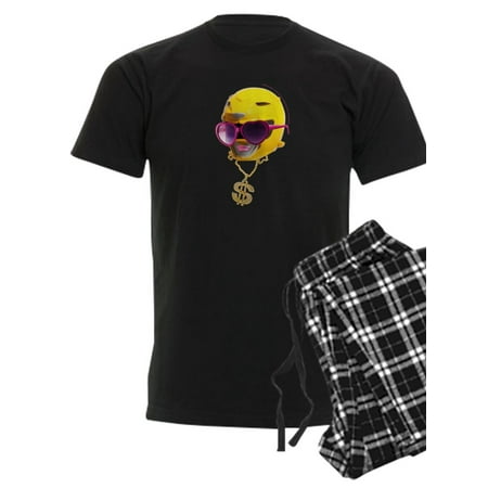 

CafePress - Power Rangers Yellow Ranger With Ch - Men s Dark Pajamas