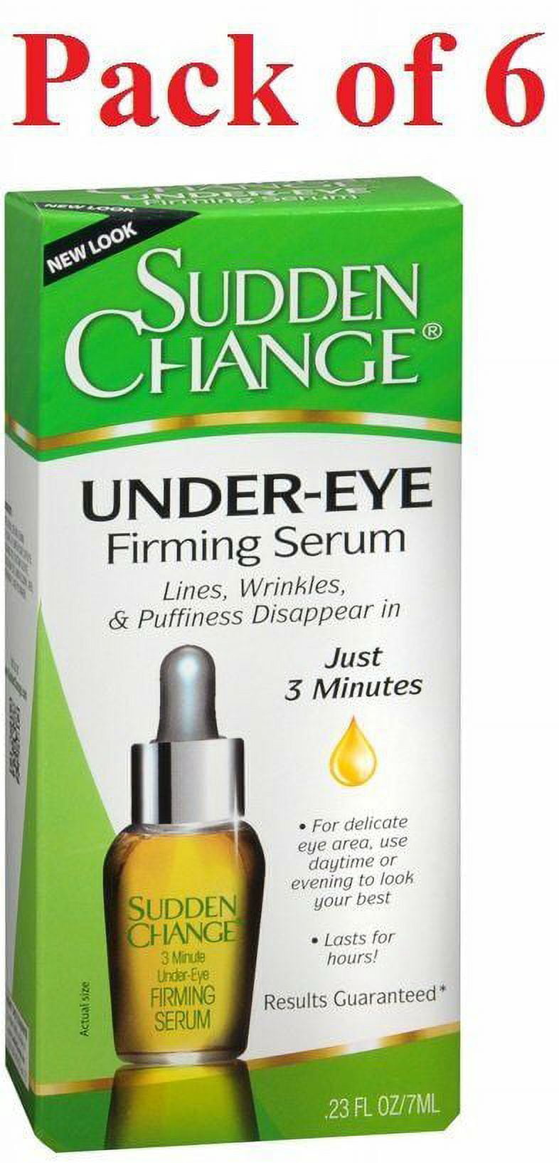 Sudden Change Delicate Diminishing Under-Eye Firming Serum, 0.23oz, 6-Pack